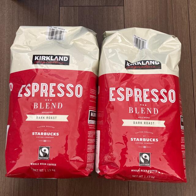 コストコ - コストコ カークランド ♡ エスプレッソブレンド 1.13kg×2袋 コーヒー豆