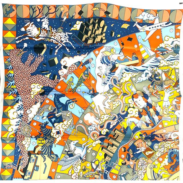 HERMES - 【専用】新品未使用 エルメス ☆カレ70 ☆エルメスの HERMES - 【専用】新品未使用 エルメス ☆カレ70 ☆エルメスの