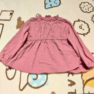 エフオーキッズ(F.O.KIDS)の90アプレレクールバックリボンシャーリングTピンク(Tシャツ/カットソー)