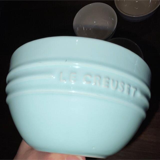 LE CREUSET(ルクルーゼ)の【専用です】ルクルーゼ　ブルー系　グラデーションなし１個 インテリア/住まい/日用品のキッチン/食器(食器)の商品写真