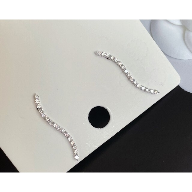 全てのアイテム 天然ダイヤモンドピアス0.72ct k18 ピアス - www