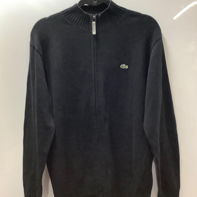 LACOSTE(ラコステ)のLACOSTE ブルゾン　ジップアップニットウェア　r106 メンズのジャケット/アウター(ブルゾン)の商品写真