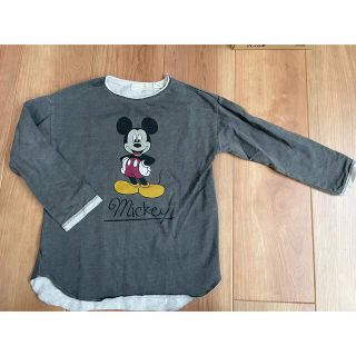 ザラキッズ(ZARA KIDS)のZara Girls ザラ　ミッキーマウス　ミッキー　122 ロンT(Tシャツ/カットソー)