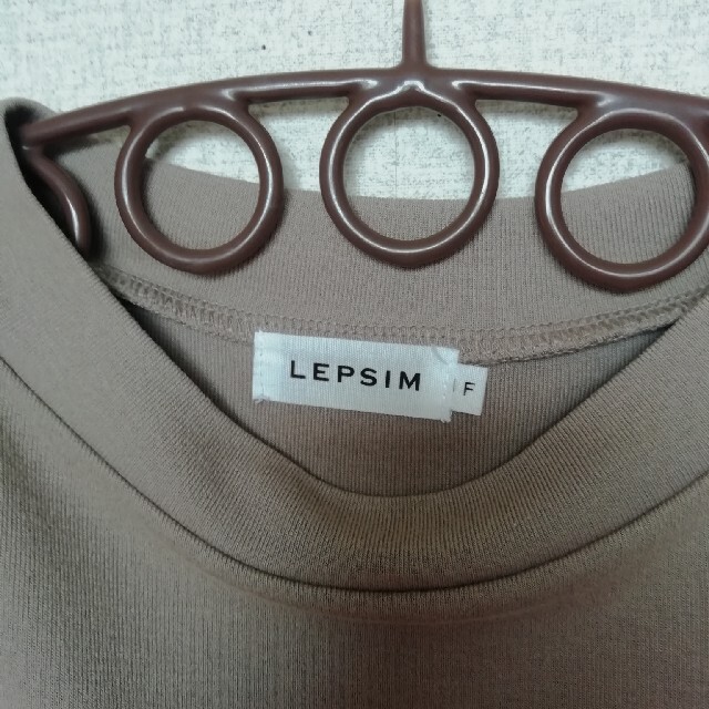 LEPSIM(レプシィム)のレプシィムカットソー　美品 レディースのトップス(カットソー(半袖/袖なし))の商品写真