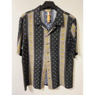 バルデセブンティセブン(Varde77)のVINTAGE TEXTILE BLACK ALOHA SHIRTS(シャツ)