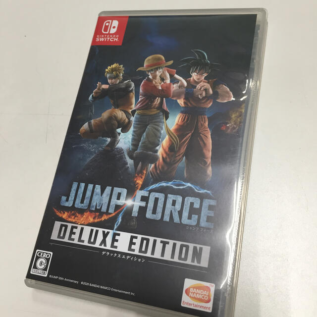 Nintendo Switch(ニンテンドースイッチ)のスイッチ ソフト JUMP FORCE ジャンプフォース  エンタメ/ホビーのゲームソフト/ゲーム機本体(家庭用ゲームソフト)の商品写真