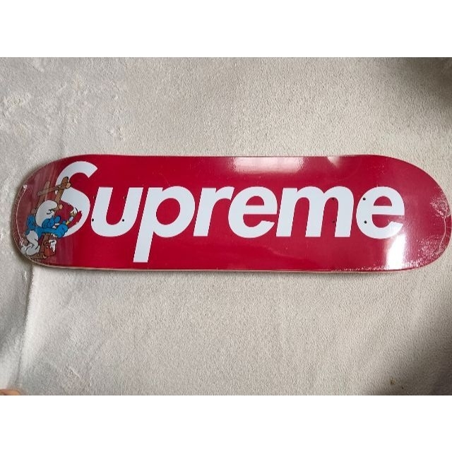 Supreme Smurfs Skateboard 赤 新品 20FW