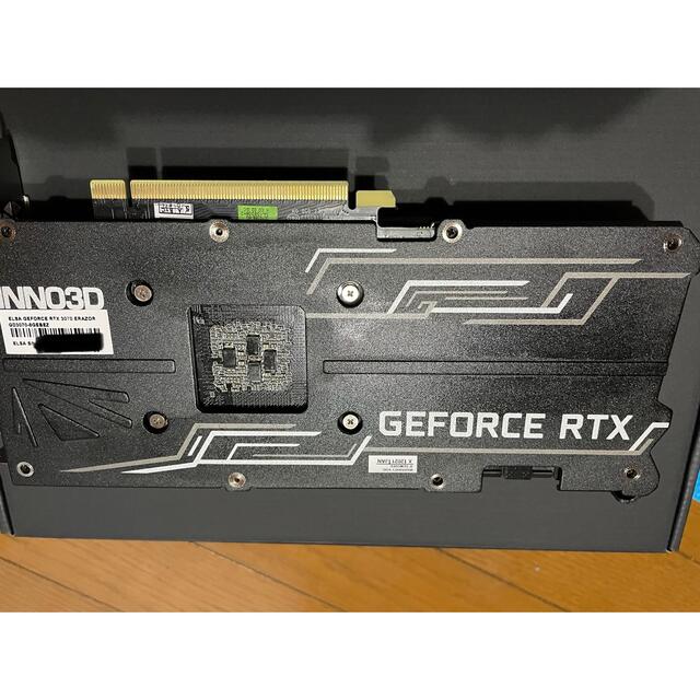 ELSA GeForce RTX 3070 ERAZOR 非LHR - PCパーツ