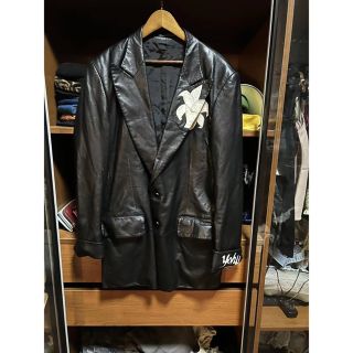 ヨウジヤマモト(Yohji Yamamoto)のyohji 03aw レザージャケット(レザージャケット)