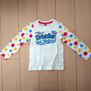 ブーミンルーミン(BoomyRoomy)のブーミールーミー 110cm 長袖 ロンT 女の子 男の子 ドット カラフル(Tシャツ/カットソー)