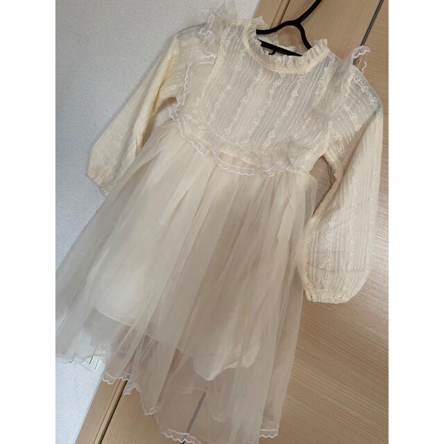 子供ドレス　ワンピース　 キッズ/ベビー/マタニティのキッズ服女の子用(90cm~)(ワンピース)の商品写真