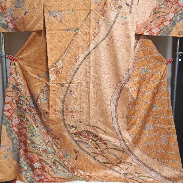 訪問着【8205】新品 未仕立 正絹 高級京友禅 - library.iainponorogo.ac.id