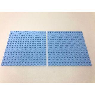 レゴ(Lego)の【新品未使用】レゴ　LEGO プレート　16x16 ブライトライトブルー　2枚(知育玩具)