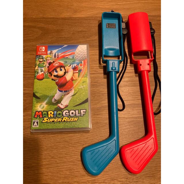 Nintendo Switch(ニンテンドースイッチ)のマリオゴルフ　スーパーラッシュ　Switch エンタメ/ホビーのゲームソフト/ゲーム機本体(家庭用ゲームソフト)の商品写真