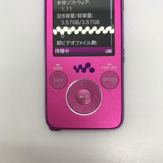 SONY NW-S636F WALKMAN rd1c1tn スマホ/家電/カメラのオーディオ機器(ポータブルプレーヤー)の商品写真