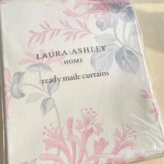 LAURA ASHLEY - ローラアシュレイ ペンシルカーテン2枚ハニーサックル