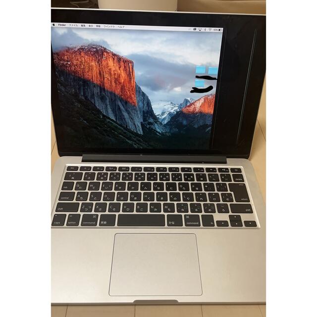 ジャンク　APPLE MacBook Pro 13inch a1502