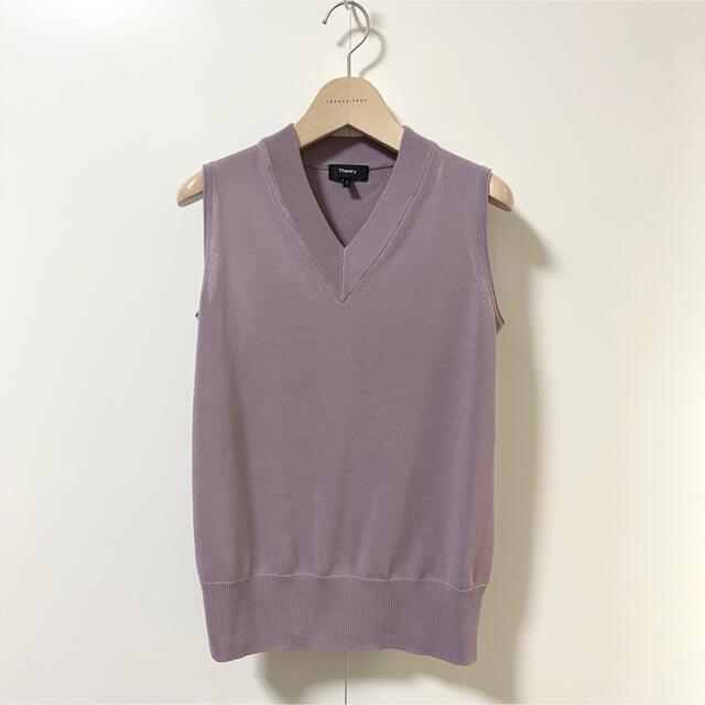 トップスTheory 20ss ノースリーブニット