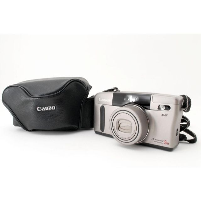 Canon(キヤノン)の◎完動品◎ Canon Autoboy SII ケース付 美品 F040 スマホ/家電/カメラのカメラ(フィルムカメラ)の商品写真