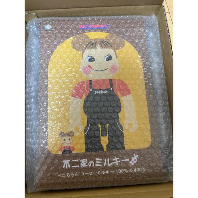 BE@RBRICK ペコちゃん コーヒーミルキー 100% & 400% 人気ショップ