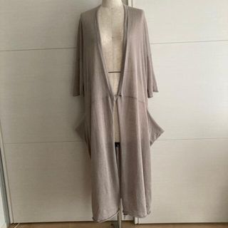 エヴァムエヴァ(evam eva)のevameva  high gauge linen robe(カーディガン)