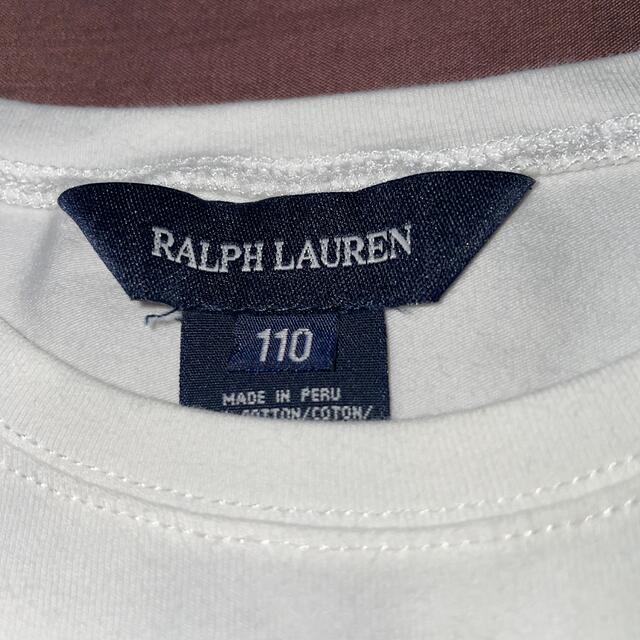 POLO RALPH LAUREN(ポロラルフローレン)のポロラルフローレン POLO RALPH LAUREN ワンポイント Tシャツ キッズ/ベビー/マタニティのキッズ服女の子用(90cm~)(Tシャツ/カットソー)の商品写真