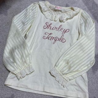 シャーリーテンプル(Shirley Temple)のシャーリーテンプル ロンT 130 袖　シースルー(Tシャツ/カットソー)