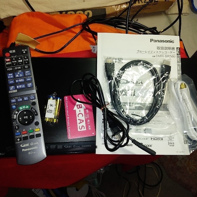 Panasonic - 美品⭐すぐ使えるHDD1TB換装 ブルーレイ DIGA DMR-BR580-K Panasonic - 美品⭐すぐ使えるHDD1TB換装 ブルーレイ DIGA DMR-BR580-K
