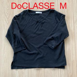 ドゥクラッセ(DoCLASSE)のドゥクラッセ　M   トップス　黒(カットソー(長袖/七分))