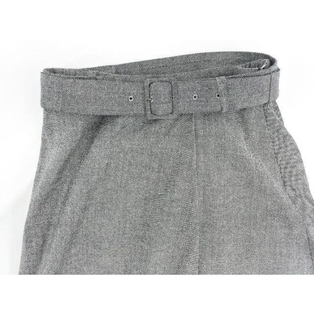 NATURAL BEAUTY(ナチュラルビューティー)のナチュラルビューティー ツイード フレア スカート size36/グレー レディースのスカート(ロングスカート)の商品写真