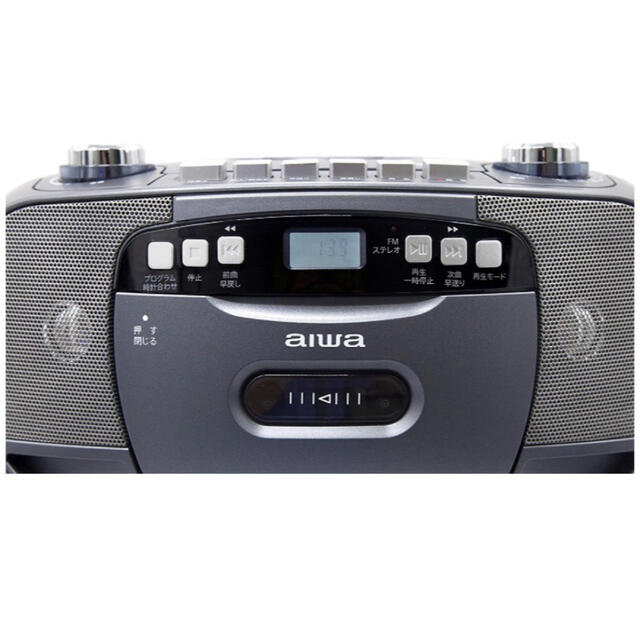 しめる AIWA アイワ CDラジオカセットレコーダー CSD-30の通販 by Dyss