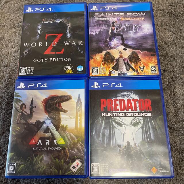 爆買い!】 セット ソフト4本 ゲームソフト/ゲーム機本体 PS4 本体 ...