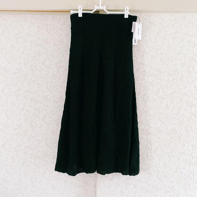 merlot(メルロー)の新品タグ付き☆merlot／ロングスカート／ブラック レディースのスカート(ロングスカート)の商品写真