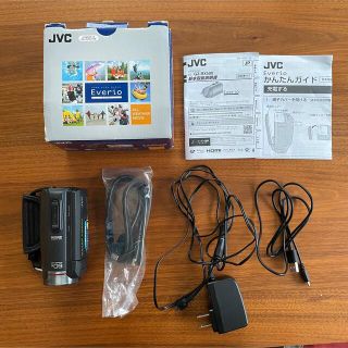 ケンウッド(KENWOOD)のJVC ビデオカメラ GZ-RX500-B (ビデオカメラ)