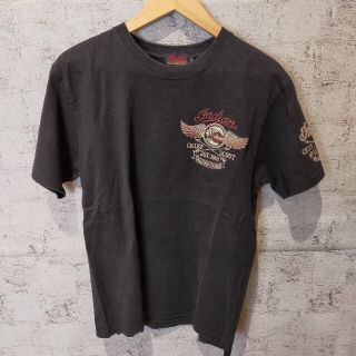 インディアン(Indian)のindian Motocycle 刺繍入り半袖Tシャツ(Tシャツ/カットソー(半袖/袖なし))