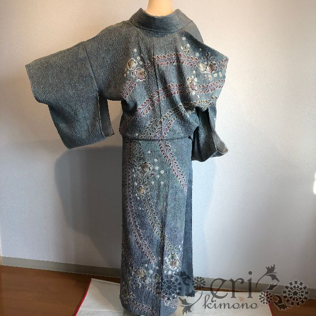 逸品♡辻が花】金通し♡所々絞りの豪華で華やか!訪問着の通販 by eri