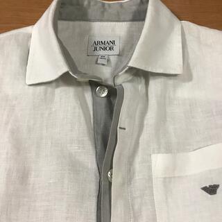 アルマーニ ジュニア(ARMANI JUNIOR)のARMANI junior アルマーニジュニア　8A130 リネン　麻100%(ブラウス)