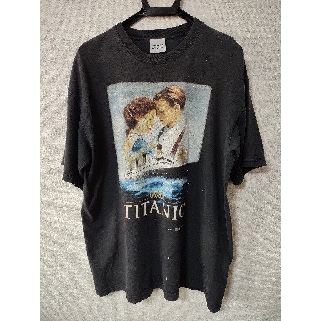 【値下げ不可】古着 90s タイタニック メンズのトップス(Tシャツ/カットソー(半袖/袖なし))の商品写真