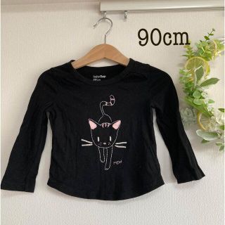 ベビーギャップ(babyGAP)のbaby gap♡90cm猫ちゃんロンT ロンティー(Tシャツ/カットソー)