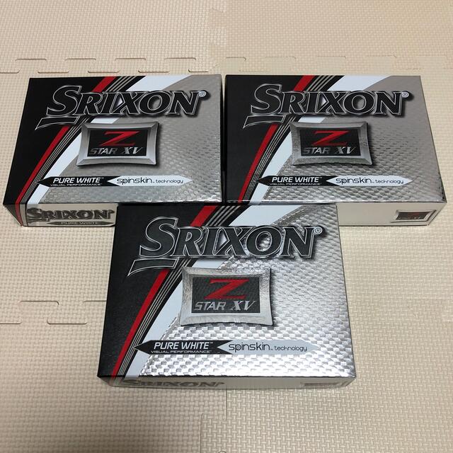 【未使用品】SRIXON スリクソン　Z STAR XV USモデル　ホワイト