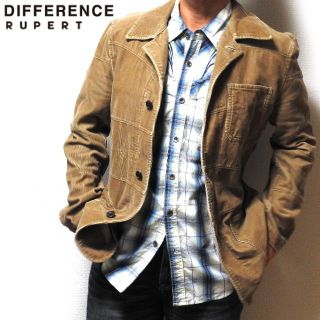 ルパート(RUPERT)のTHE DIFFERENCE RUPERT ツギハギ風ジャケット 日本製 M(テーラードジャケット)