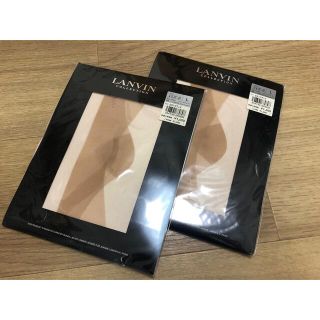 ランバンコレクション(LANVIN COLLECTION)のLANVIN ストッキング　Lサイズ　2足(タイツ/ストッキング)