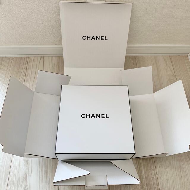 CHANEL 正規品 空箱 ベロアケース 紙袋