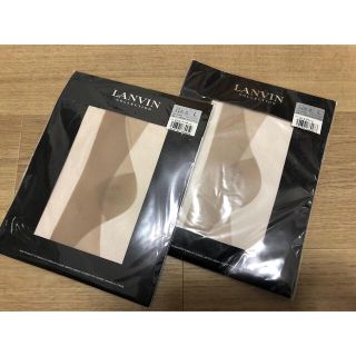 ランバンコレクション(LANVIN COLLECTION)のLANVIN ストッキング　Lサイズ　2足(タイツ/ストッキング)