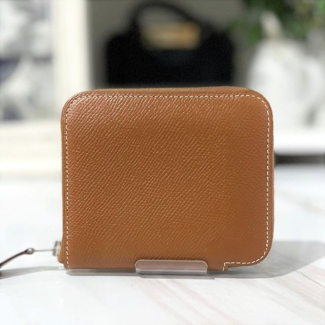 美品☆ エルメス アザップコンパクト シルクイン ゴールド C刻印