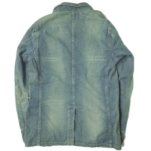 ェアを ジャケット Gジャン COVERALL カバーオール ビッグシルエット