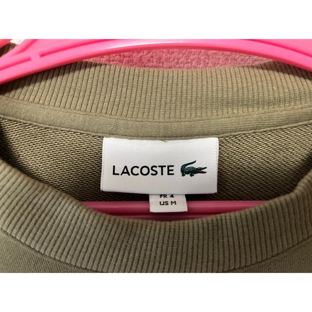 LACOSTE(ラコステ)のLACOSTE ビッグクロックエンブレムクルーネックスウェット メンズのトップス(スウェット)の商品写真