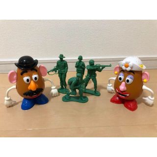 トイストーリー(トイ・ストーリー)のポテトヘッド＆アーミー フィギュア(キャラクターグッズ)