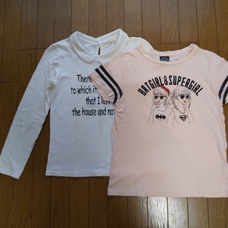 シマムラ(しまむら)の子供服 女児 長袖 半袖 Tシャツ 150 ~ 160(Tシャツ/カットソー)