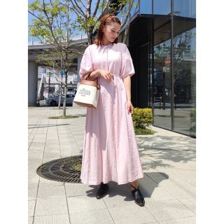 完売品*リリーブラウン 変形スリーブワンピース PNK ピンク-eastgate.mk